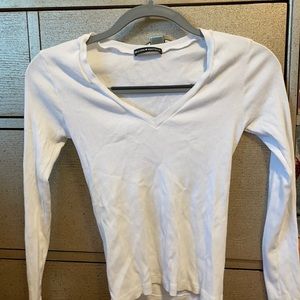 Brandy Melville long sleeve v neck
